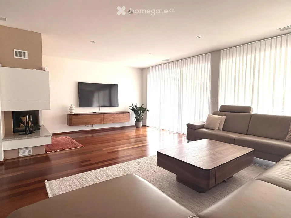 Family happiness on three floors – 5.5-room semi-detached house in Adlikon b. Regensdorf