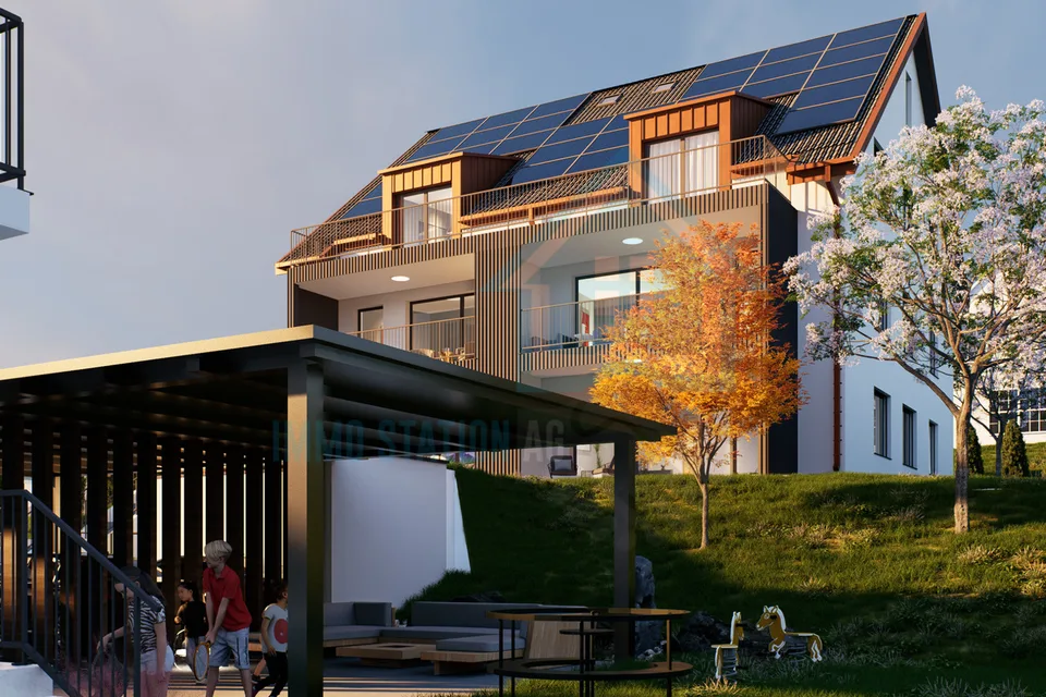 Progetto di costruzione nuova Kirchdorf AG - vita moderna nel verde a Kirchdorf AG