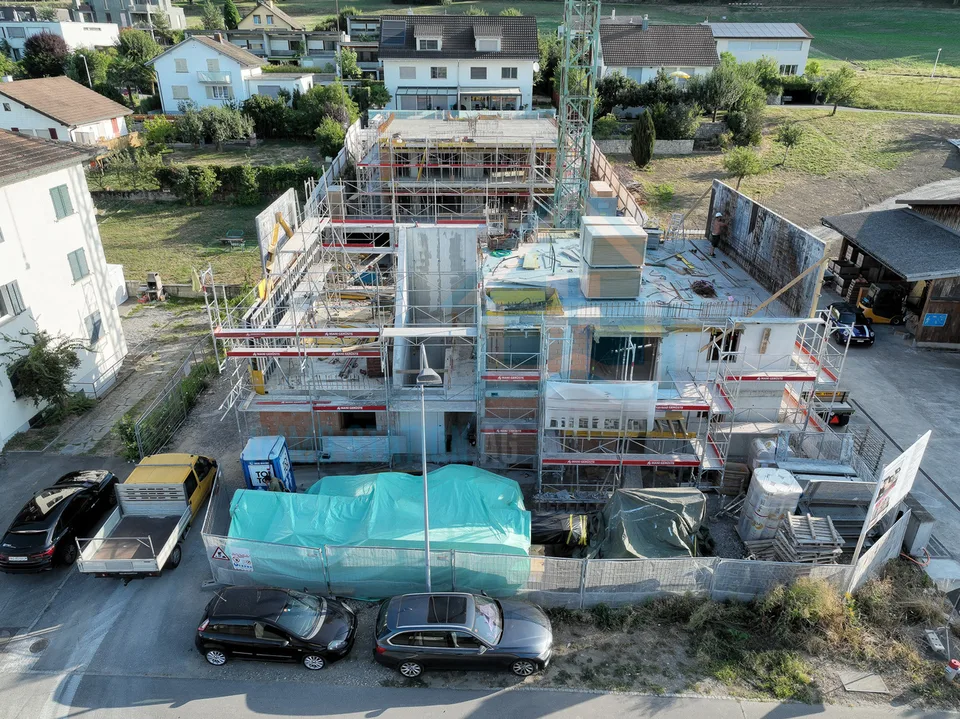 Progetto di costruzione nuova Kirchdorf AG - vita moderna nel verde a Kirchdorf AG