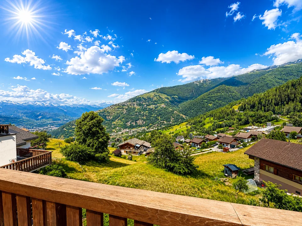 Magnificent apartment with terrace and panoramic view