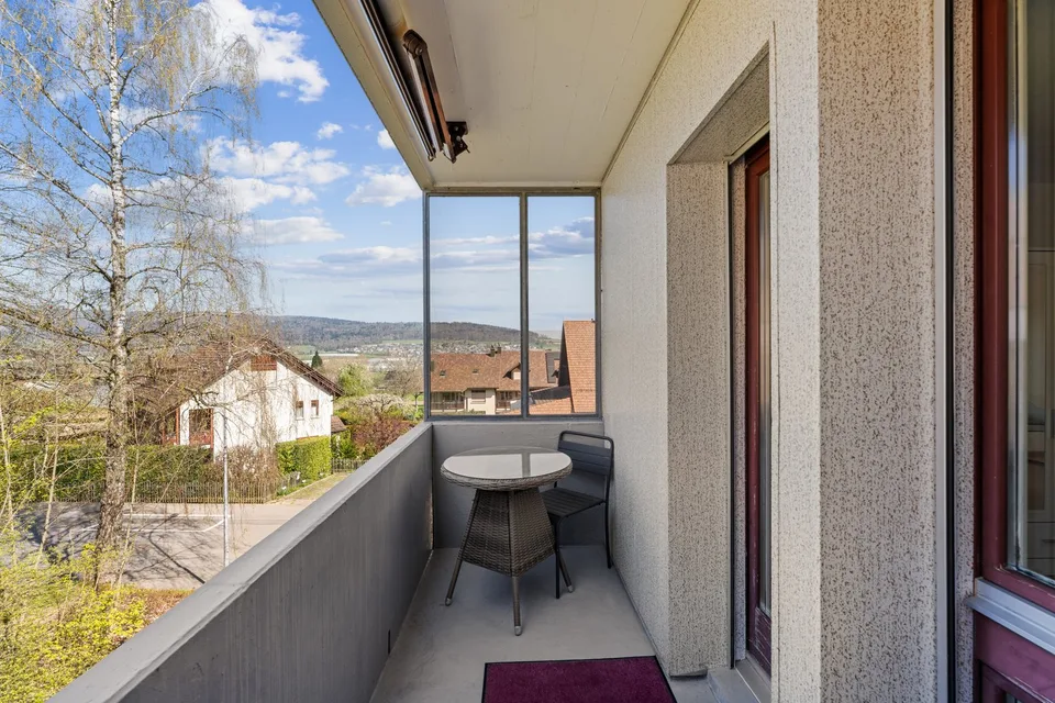Furnished 1.5-room apartment with balcony in Dällikon Zurich