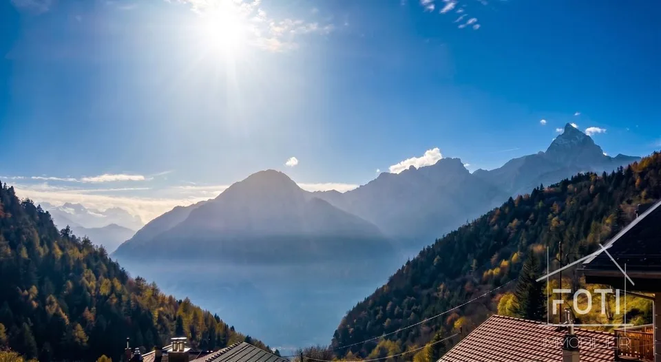 Live at the top - 3.5 rooms with breathtaking views in the heart of Morcles