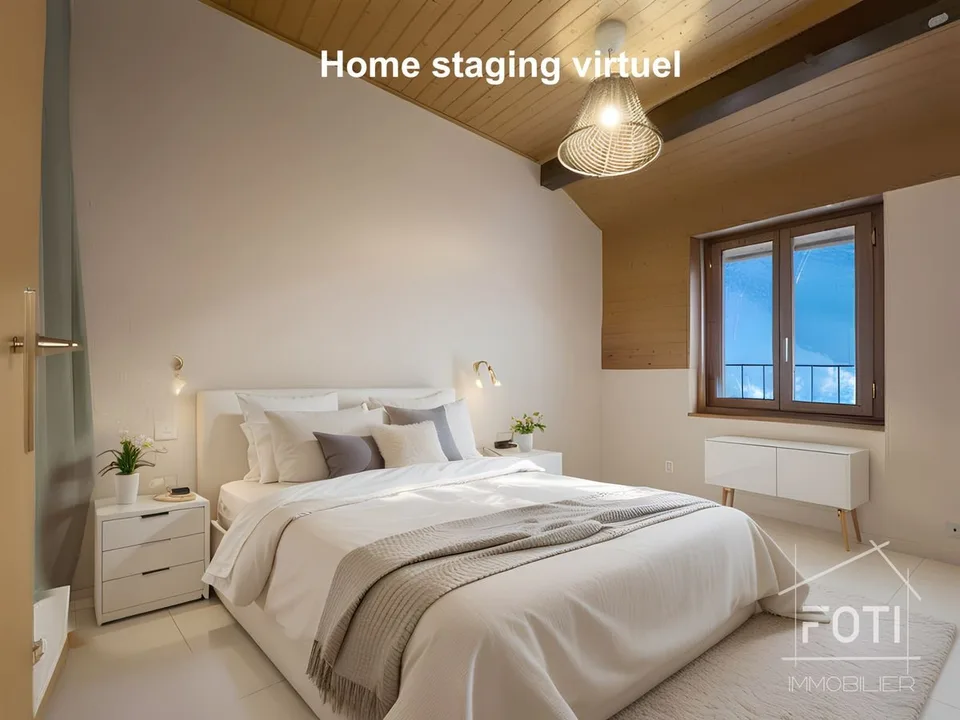 Live at the top - 3.5 rooms with breathtaking views in the heart of Morcles