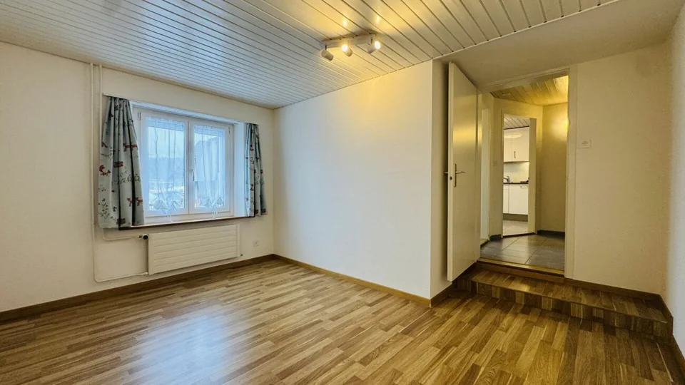 Low-maintenance two-family house with 2 residential units, garage, and 4-5 parking spaces in Ramlinsburg