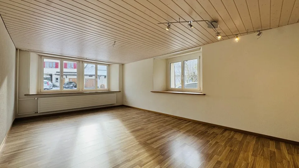 Low-maintenance two-family house with 2 residential units, garage, and 4-5 parking spaces in Ramlinsburg