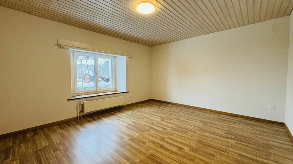 Low-maintenance two-family house with 2 residential units, garage, and 4-5 parking spaces in Ramlinsburg