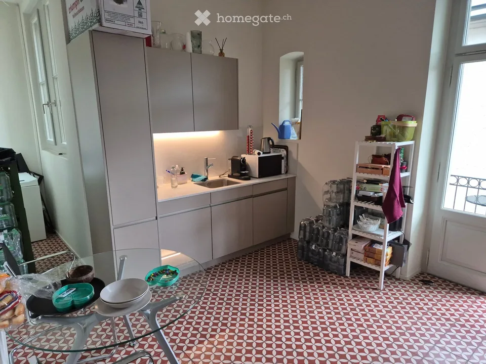 Repräsentatives Büro mit Terrasse im Weissen Schloss – Zürich Seefeld/Enge, ab sofort