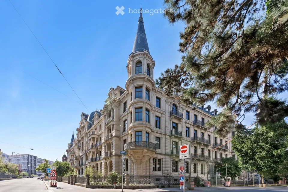 Repräsentatives Büro mit Terrasse im Weissen Schloss – Zürich Seefeld/Enge, ab sofort