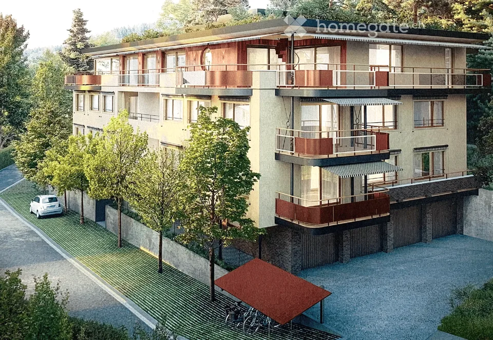Paix et vue sur le lac dans un emplacement central et surélevé