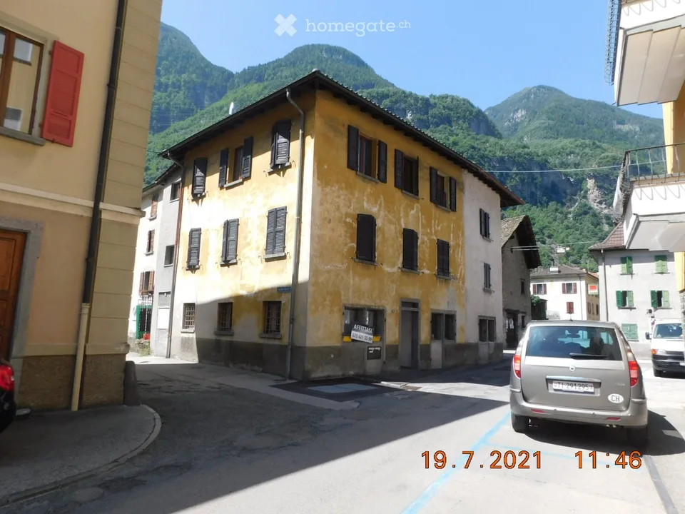 Mietshaus 4.5 Zimmer in Bodio