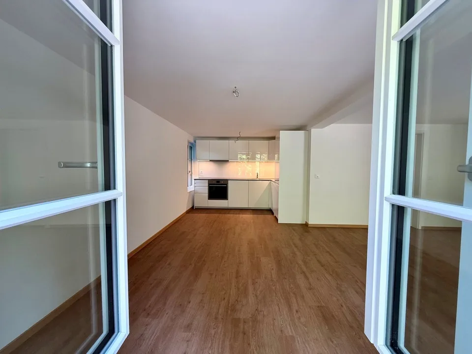 First-time rental of a centrally located 2-room apartment