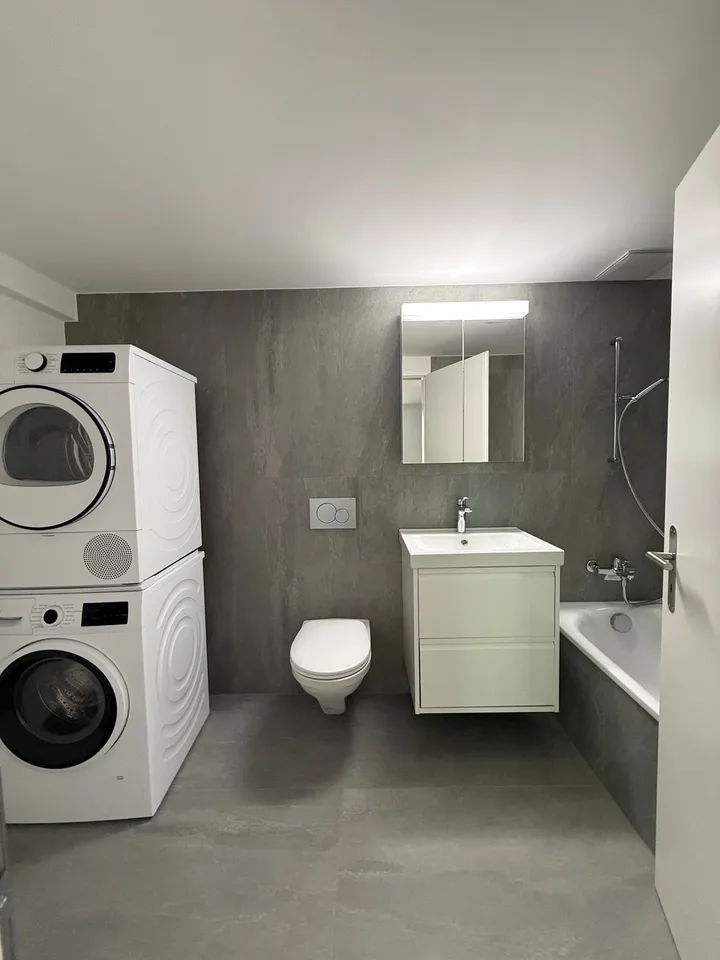 First-time rental of a centrally located 2-room apartment