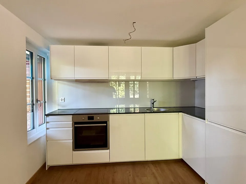 First-time rental of a centrally located 2-room apartment