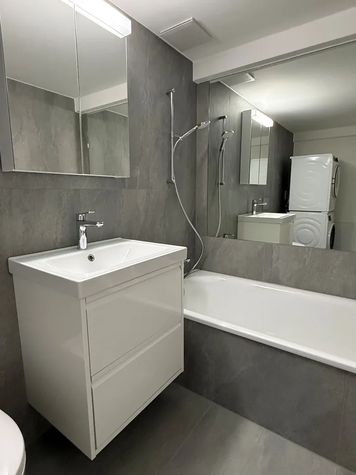 First-time rental of a centrally located 2-room apartment