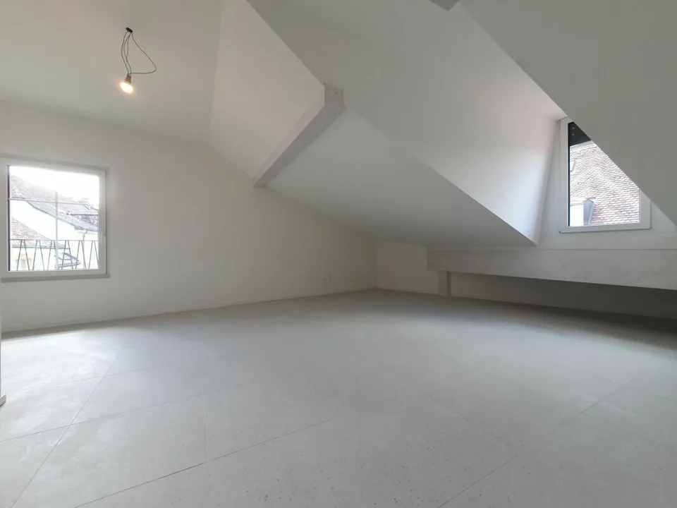 Appartement de 2,5 pièces + espace sous comble