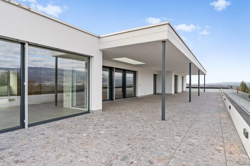 245 m² pour les entreprises et le style de vie – Attique à Bremgarten