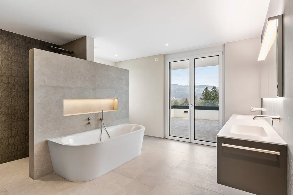245 m² pour les entreprises et le style de vie – Attique à Bremgarten