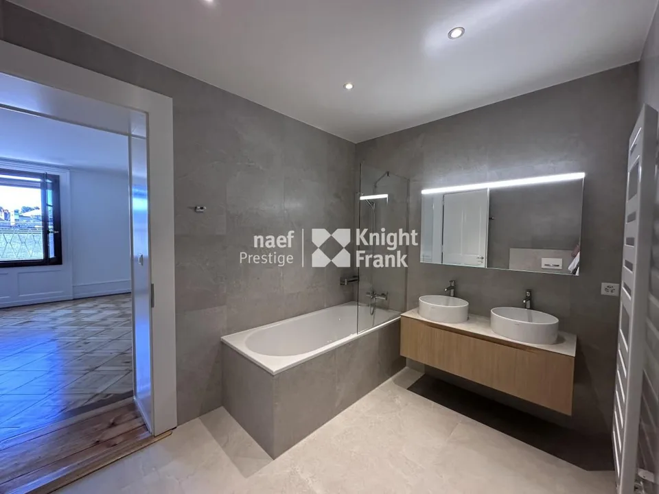 Appartement de charme - entièrement rénové - dans l'hypercentre avec vue jet d'eau