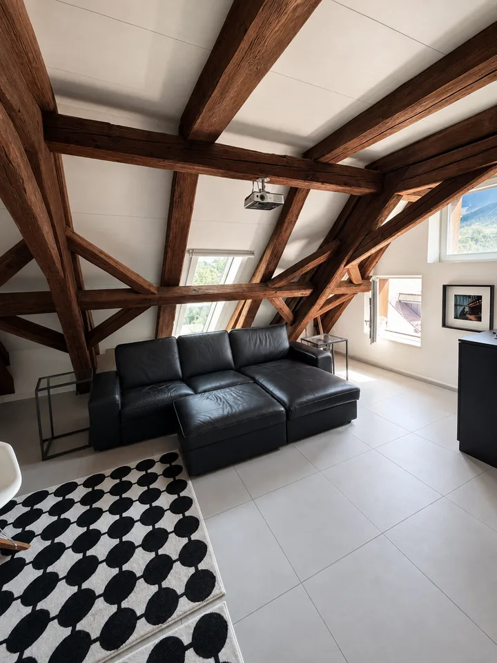 Charmante Triplex-Wohnung in der Lenzburger Altstadt