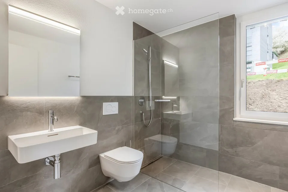 Modern 3.5-room terrace apartment in a new building – Bürgstrasse 2a, Neuhaus SG