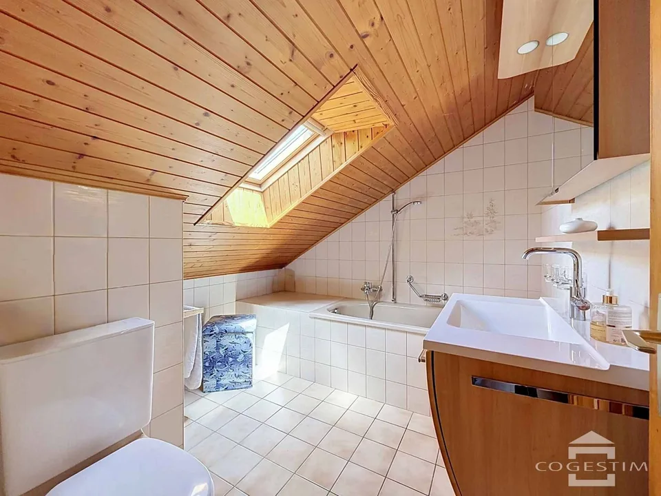 Grande maison individuelle dans son écrin de verdure