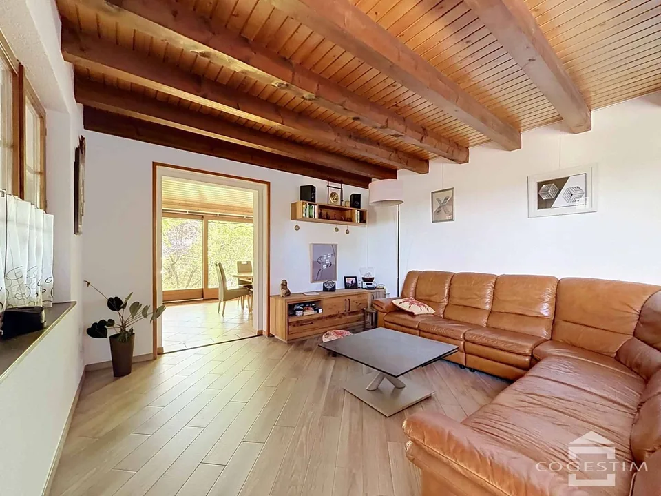 Grande maison individuelle dans son écrin de verdure