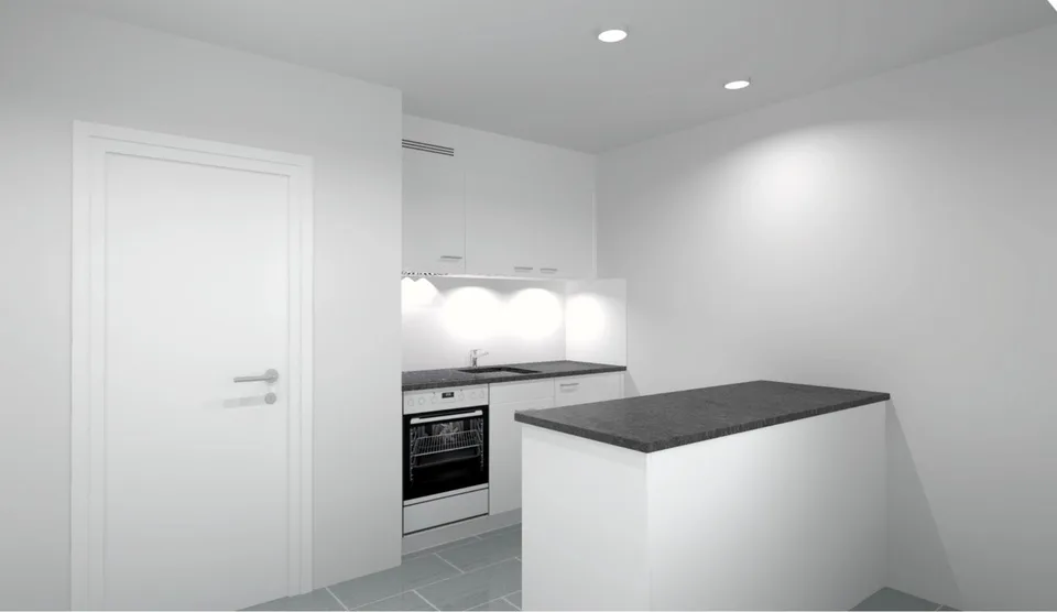 Appartement moderne de 1,5 pièces au centre-ville