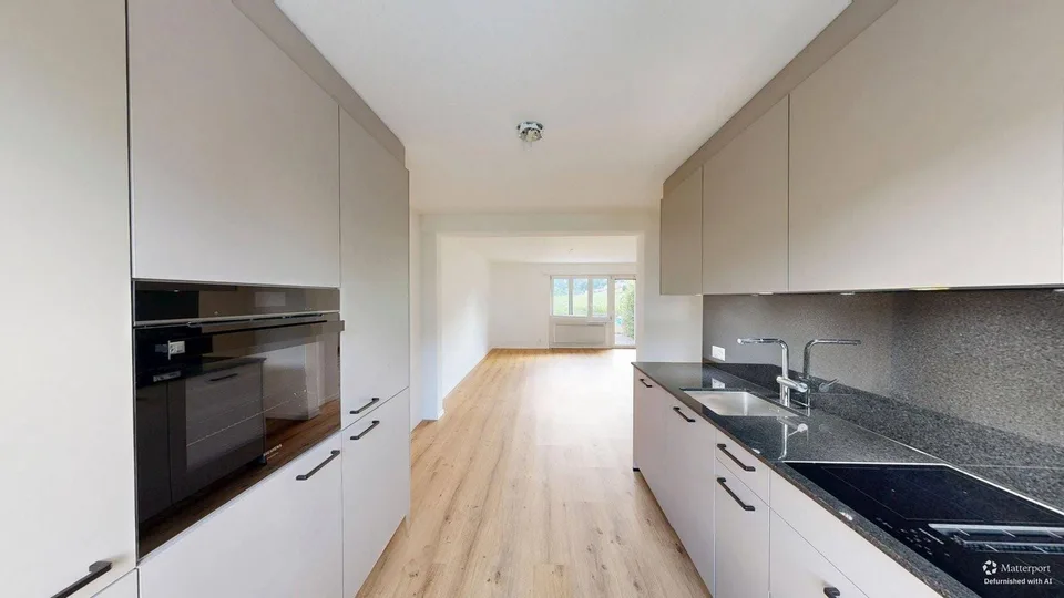 Freshly renovated - 4.5-room row house with garden and terrace