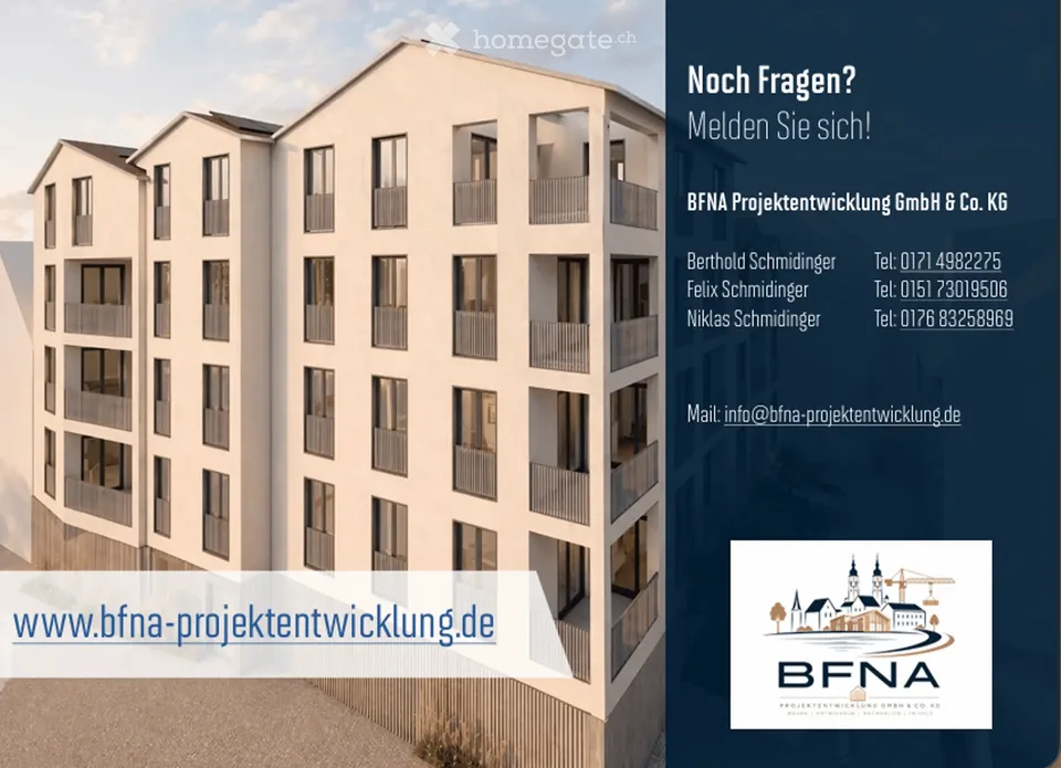 Provision gratuite | Appartement neuf énergie-efficient | vie attractive à 1 heure de la frontière suisse