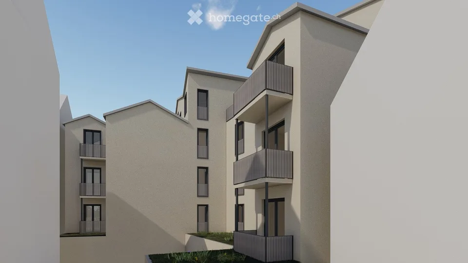 Provision gratuite | Appartement neuf énergie-efficient | vie attractive à 1 heure de la frontière suisse
