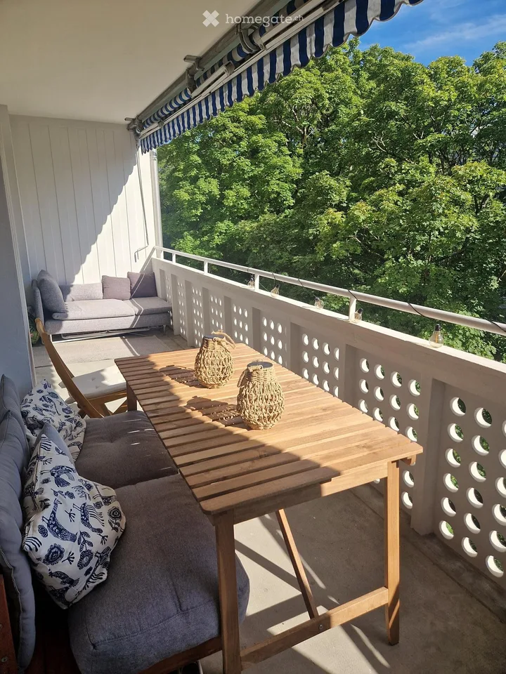 Zu Vermieten Hellwertes 3-Zimmer-Apartment Champel, Genf | Sept 2026
