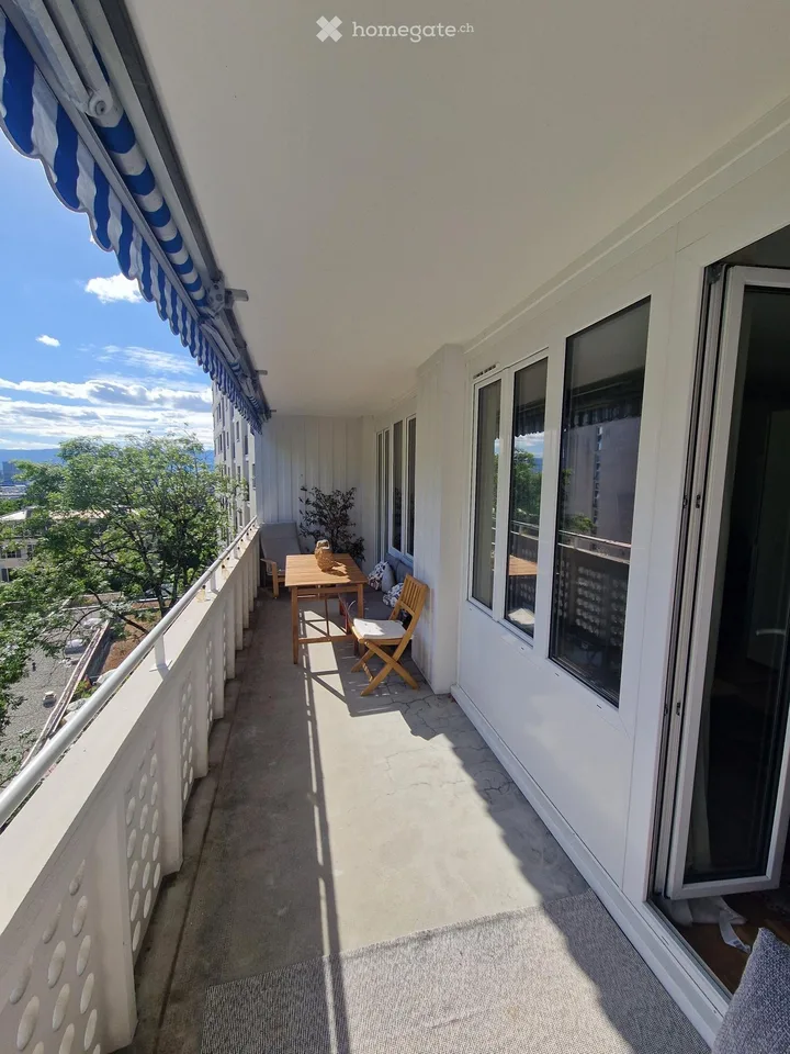 Zu Vermieten Hellwertes 3-Zimmer-Apartment Champel, Genf | Sept 2026