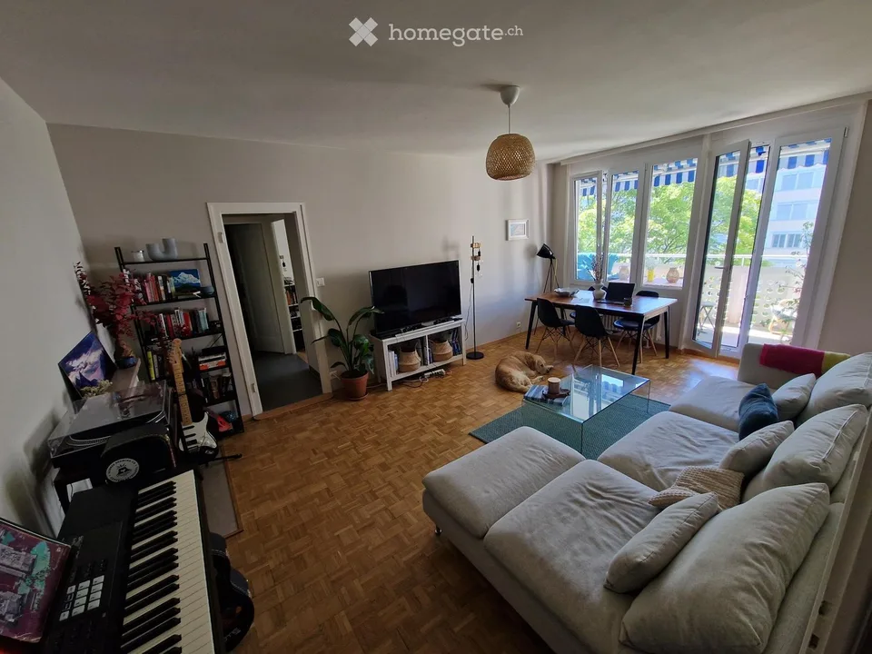 For Rent Bright 3 room Apartment Champel, Geneve | Sept 2026