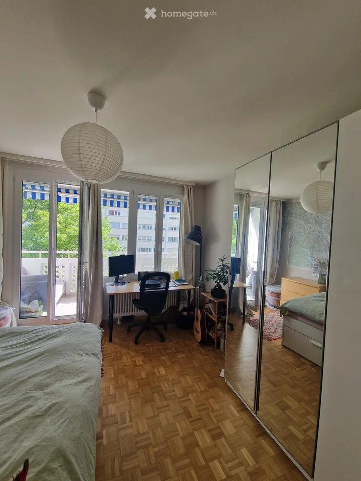 Zu Vermieten Hellwertes 3-Zimmer-Apartment Champel, Genf | Sept 2026