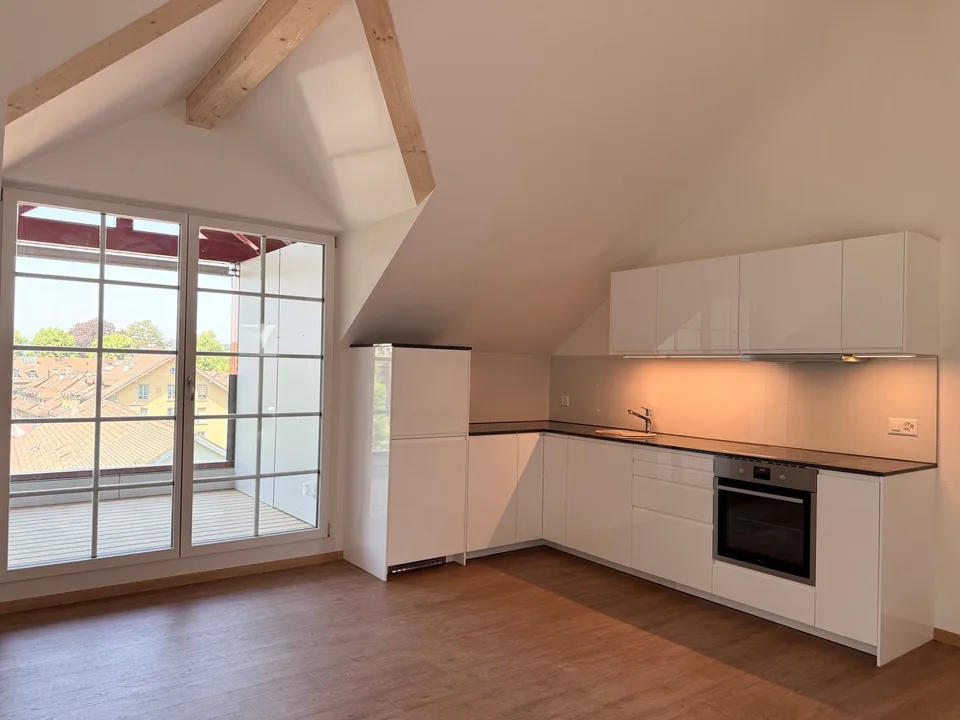Erstbezug 2-Zimmer-Dachgeschosswohnung
