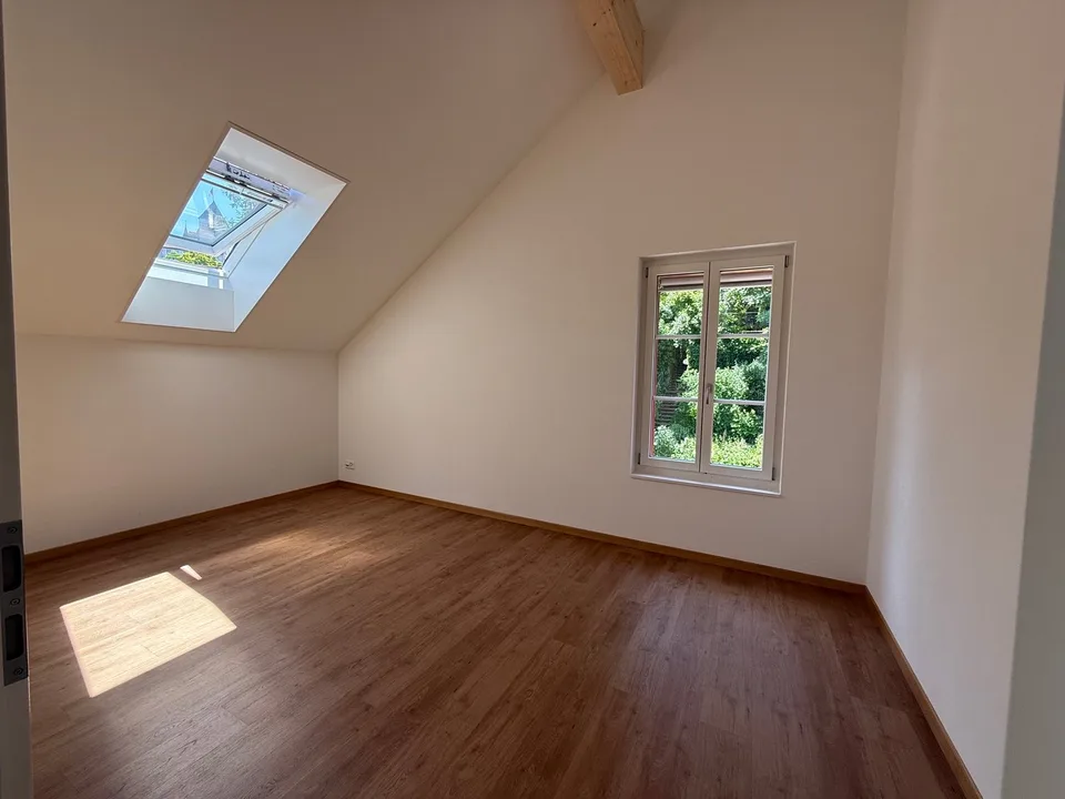 Location pour la première fois 2 pièces appartement mansardé
