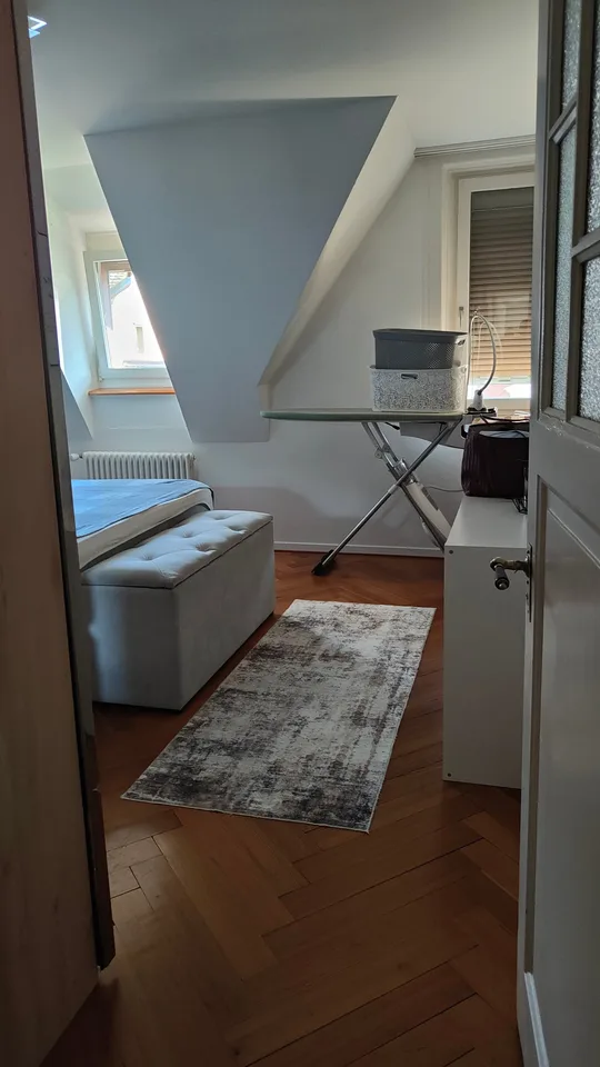 Appartement de charme de 4 pièces dans un immeuble ancien avec vue sur le lac