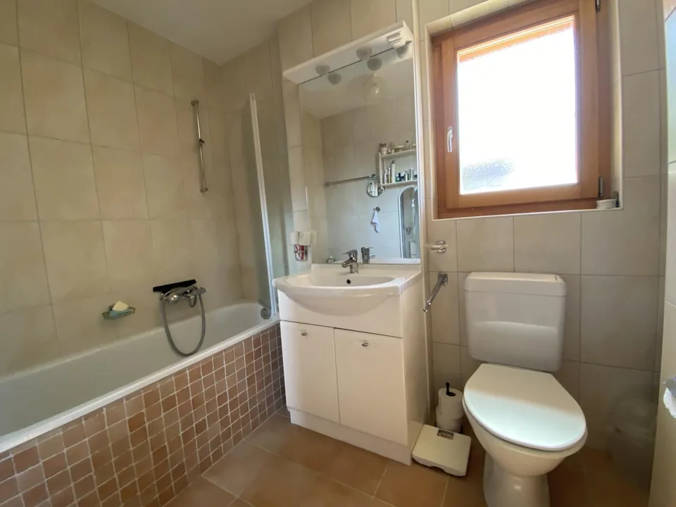 Beautiful duplex with garden, unobstructed panorama and garage, an undeniable asset