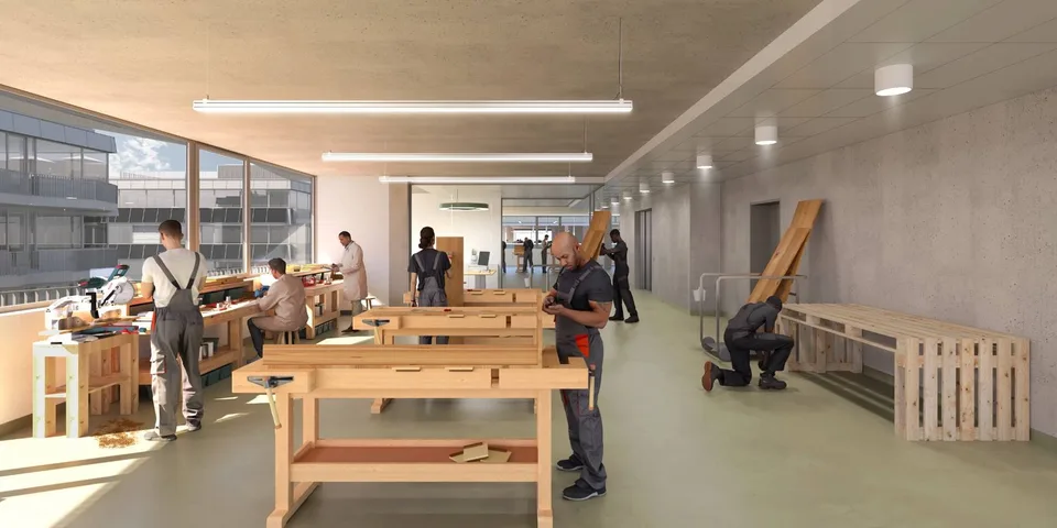 Superficie artigianale nuove da 400m2 - EVOLIS