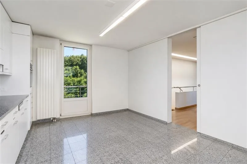 Lumière, espace et qualité de vie : appartement-maisonnette en attique de 6,5 pièces