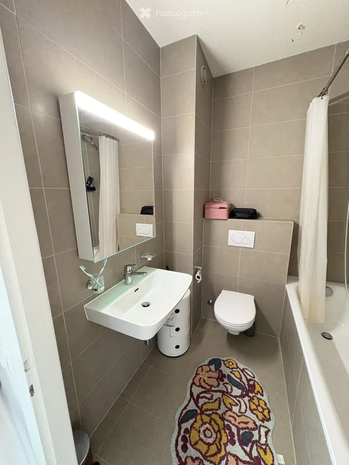 Charmantes 3-Zimmer-Apartment im 6. Stock in Genève – sofort verfügbar