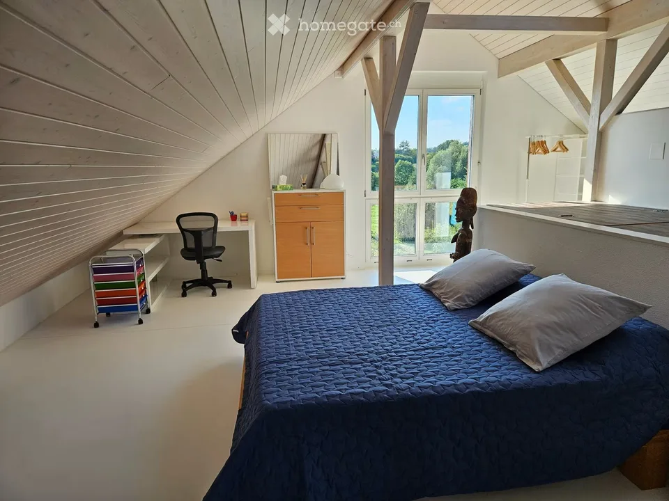 Charmant studio mansardé meublé — Oberglatt