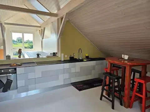 Charmant studio mansardé meublé — Oberglatt