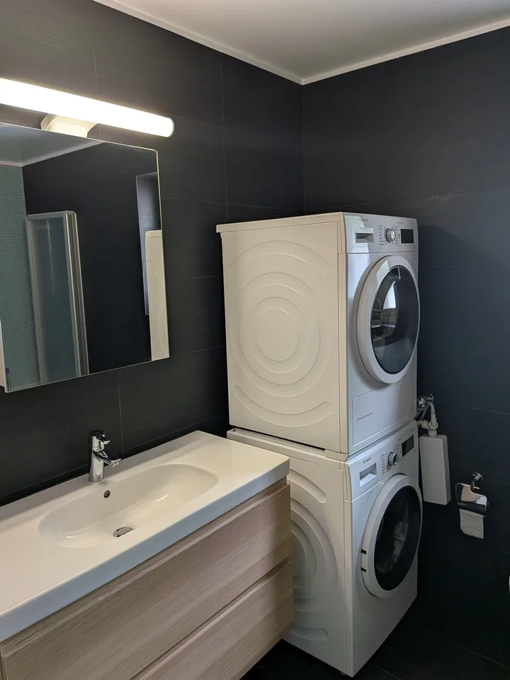 Grande duplex di 6.5 locali con vista panoramica sul lago e le Alpi, giardino privato
