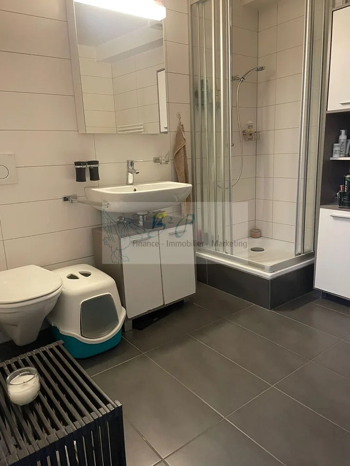 Grand appartement de 2.5 pièces avec jardin privatif