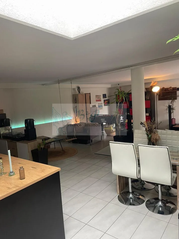 Grand appartement de 2.5 pièces avec jardin privatif