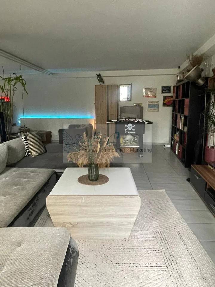 Grand appartement de 2.5 pièces avec jardin privatif