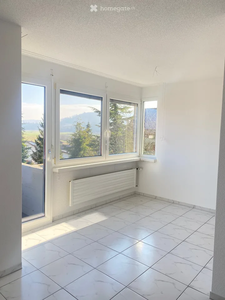 Appartement de 4,5 pièces lumineux avec belle vue dans un quartier calme