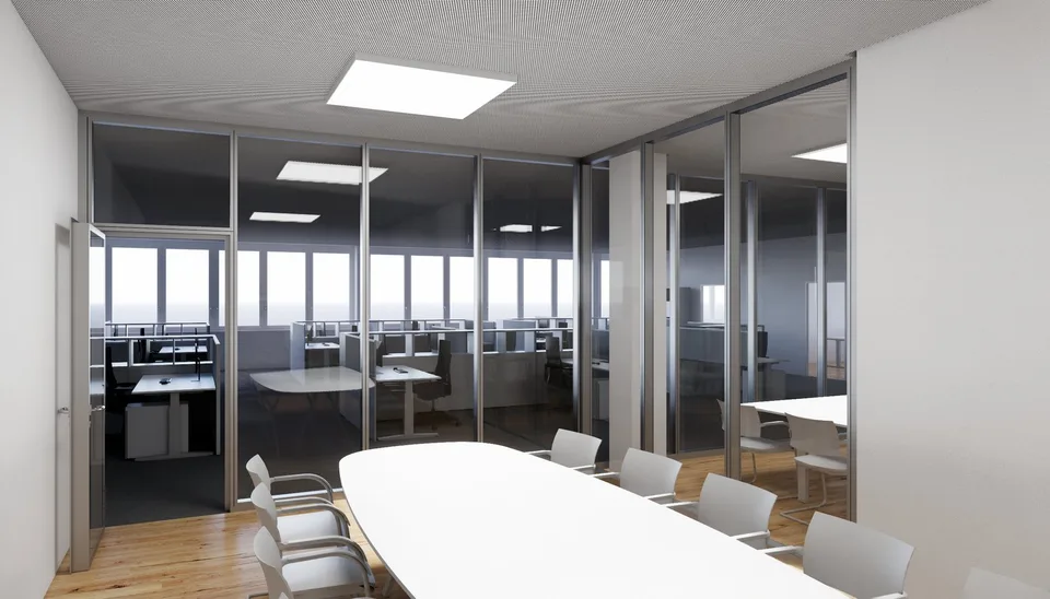 Modern office space in the "BB20 Business Base" first occupancy Q4 2026