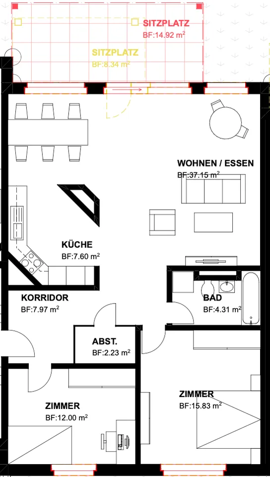 Erstbezug nach hochwertiger Totalsanierung – Moderne Wohnungen an attraktiver Lage in Kreuzlingen